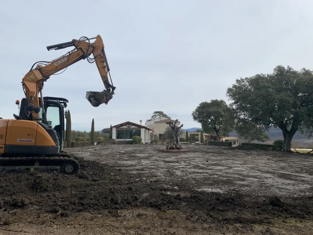 terrassement de terrain