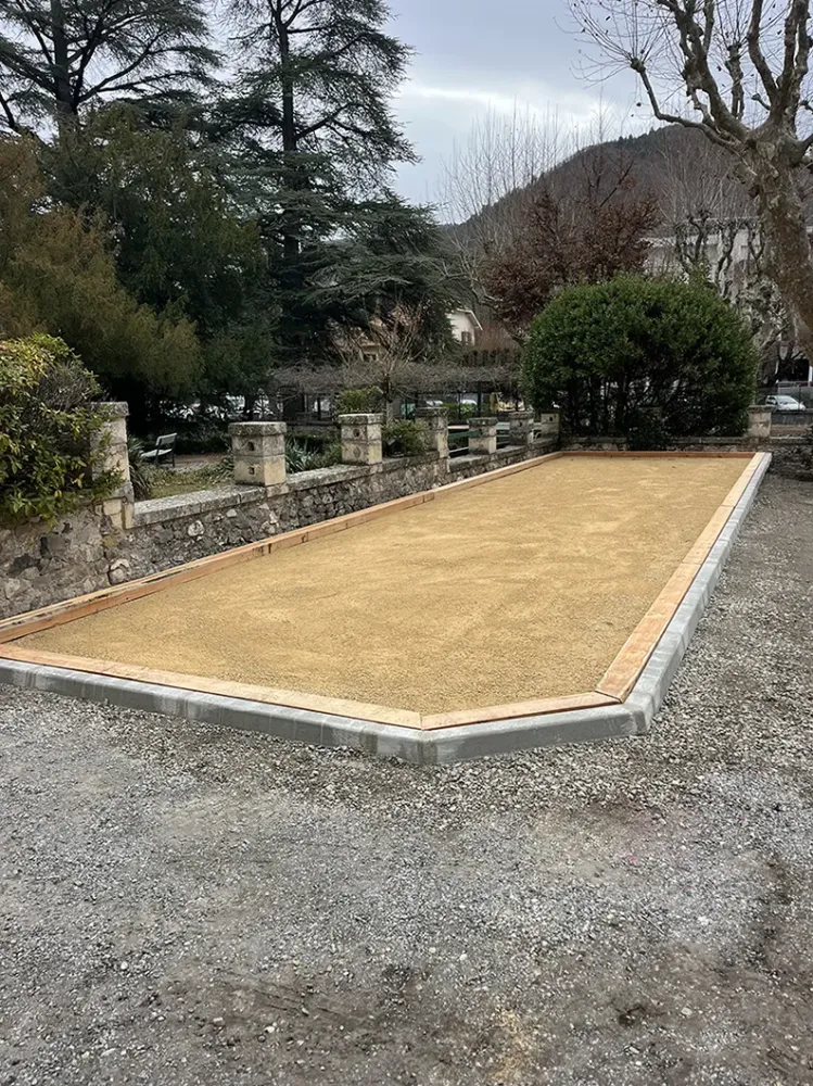 emplacement finition