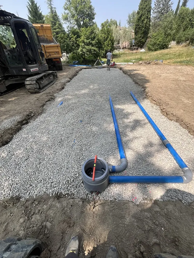 assainissement tuyaux